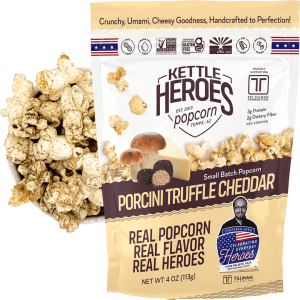 Porcini Truffle Cheddar Popcorn